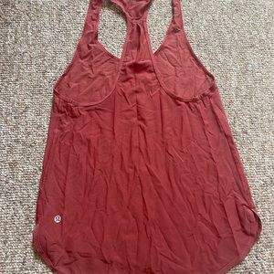 Lulu lemon sheer workout top